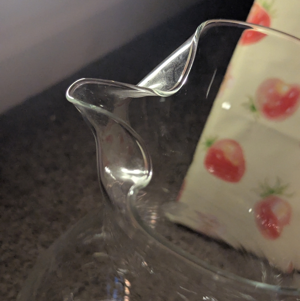 Princess House Heritage Handblown Beverage Server #459 Vintage - Picture 5 of 11